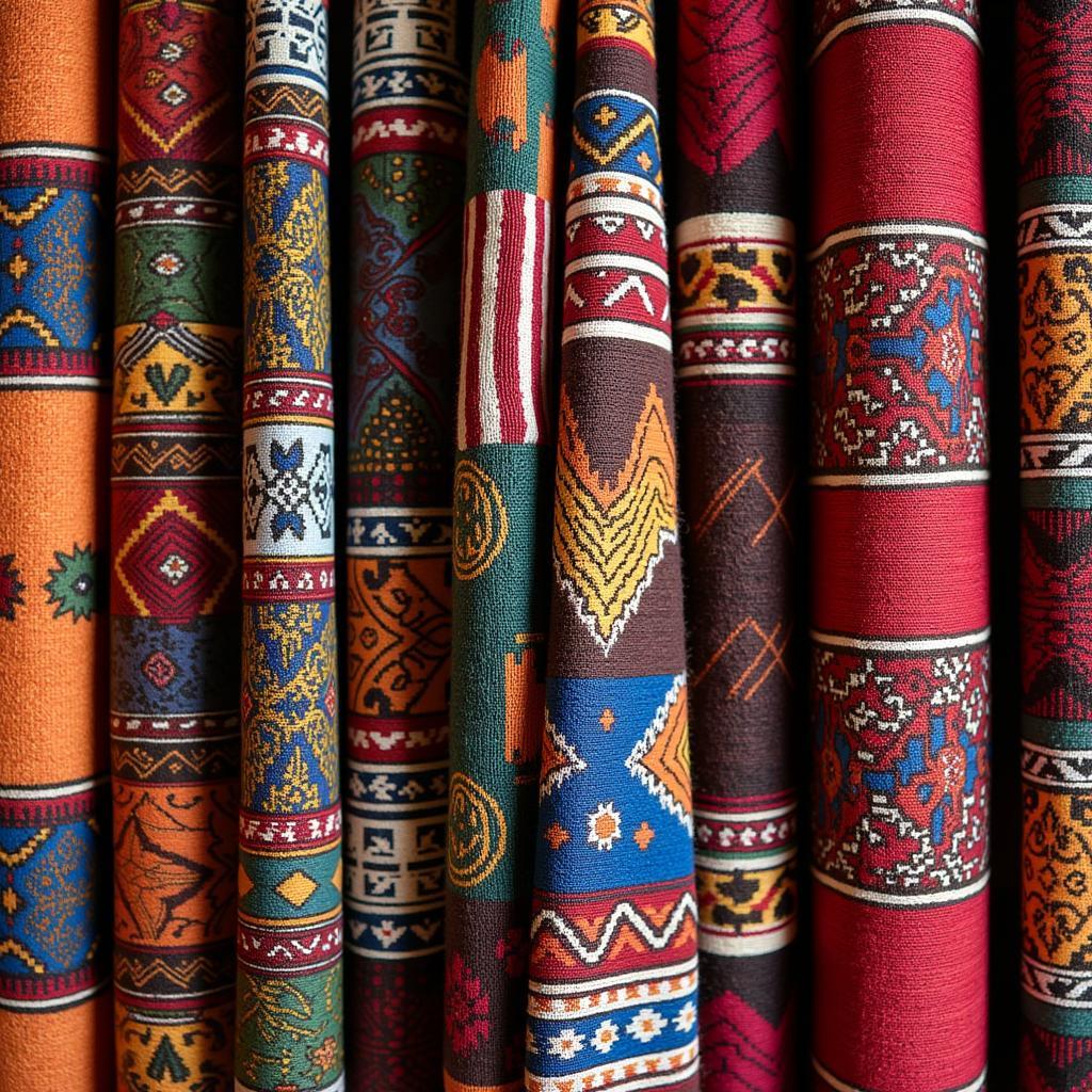 Colorful African Textiles