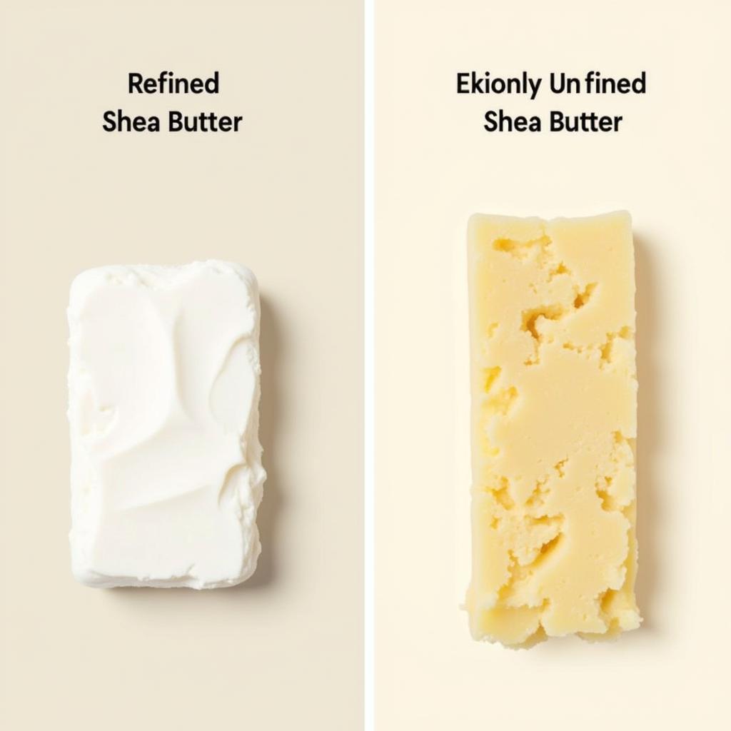 Comparing Refined and Unrefined African Shea Butter