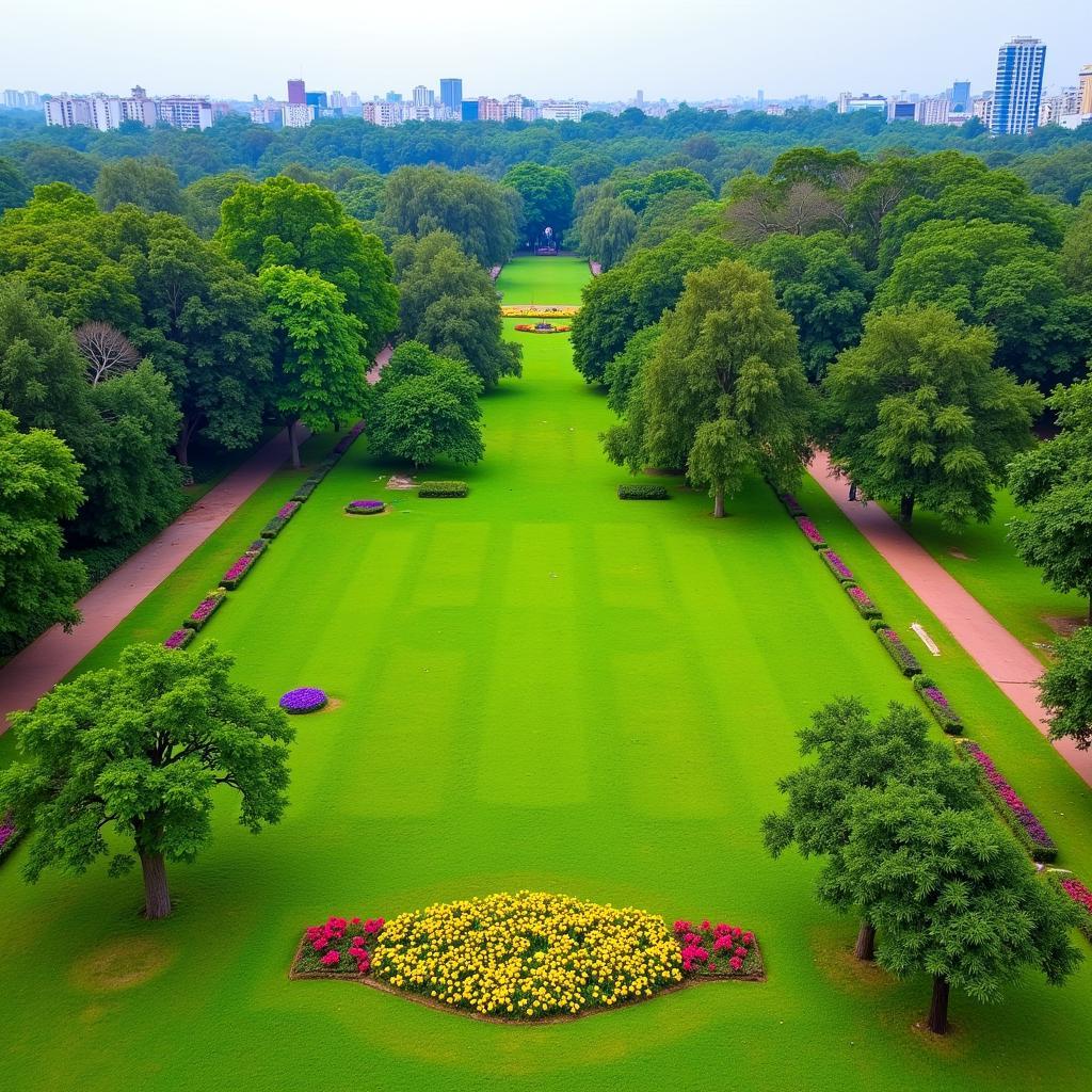 Lush greenery of Cubbon Park