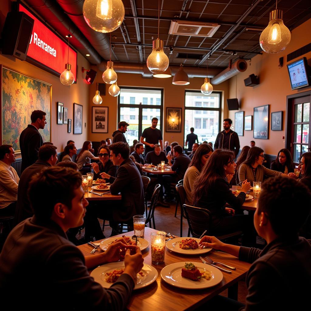 A bustling Black-owned restaurant in Washington, DC