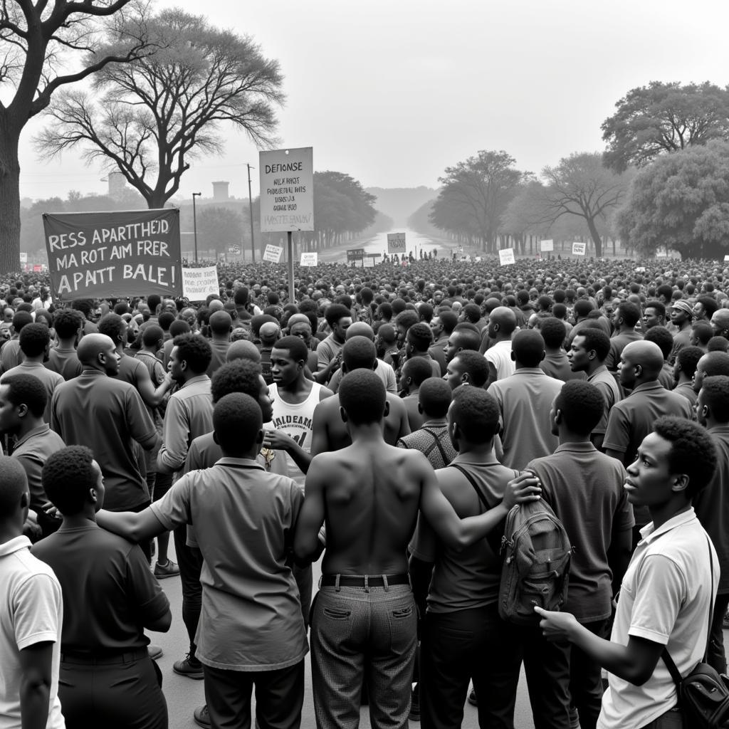 South African Defiance Campaign Protests