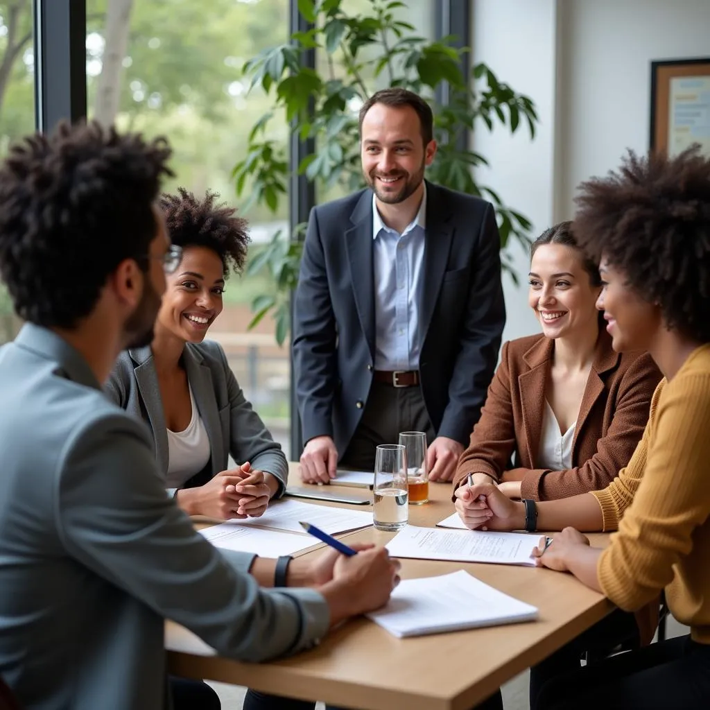 Diverse Group of Job Seekers