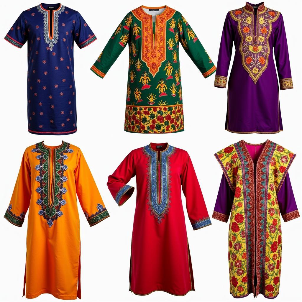 Diverse Styles of African Kurta