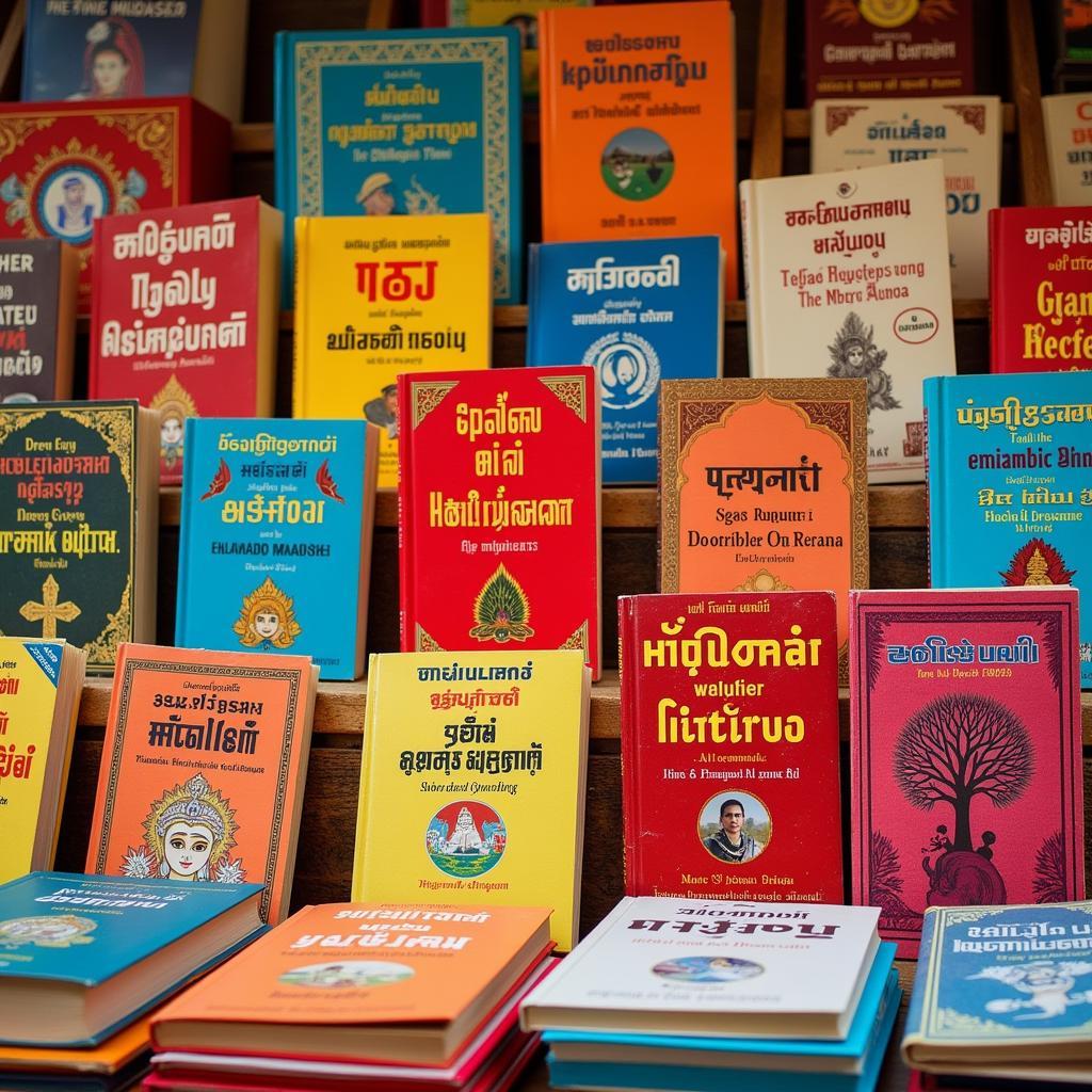 Books in various Dravidian languages