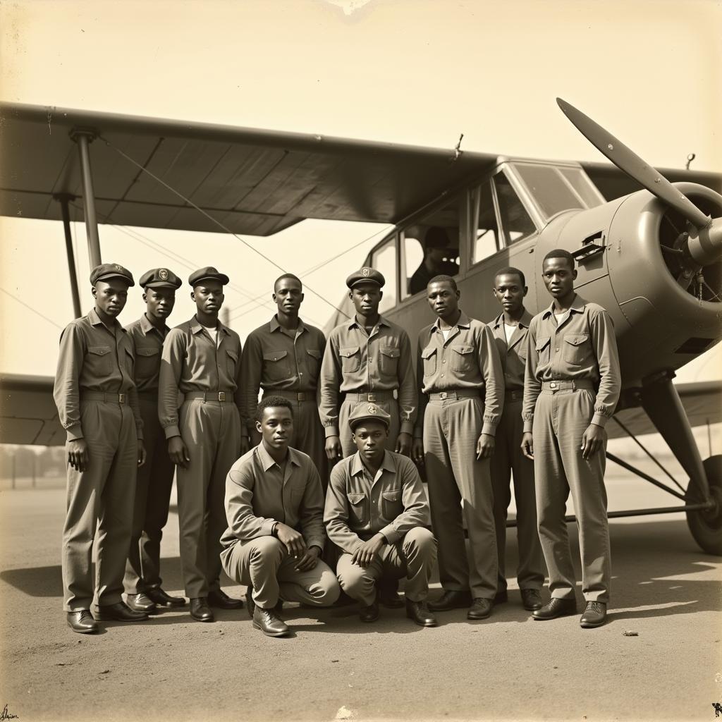 Early African American Aviators in Flight Training