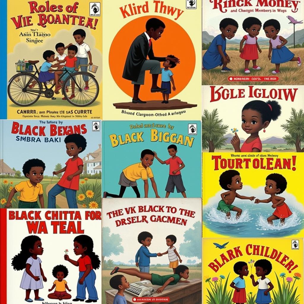 Early 20th-century books featuring African American children