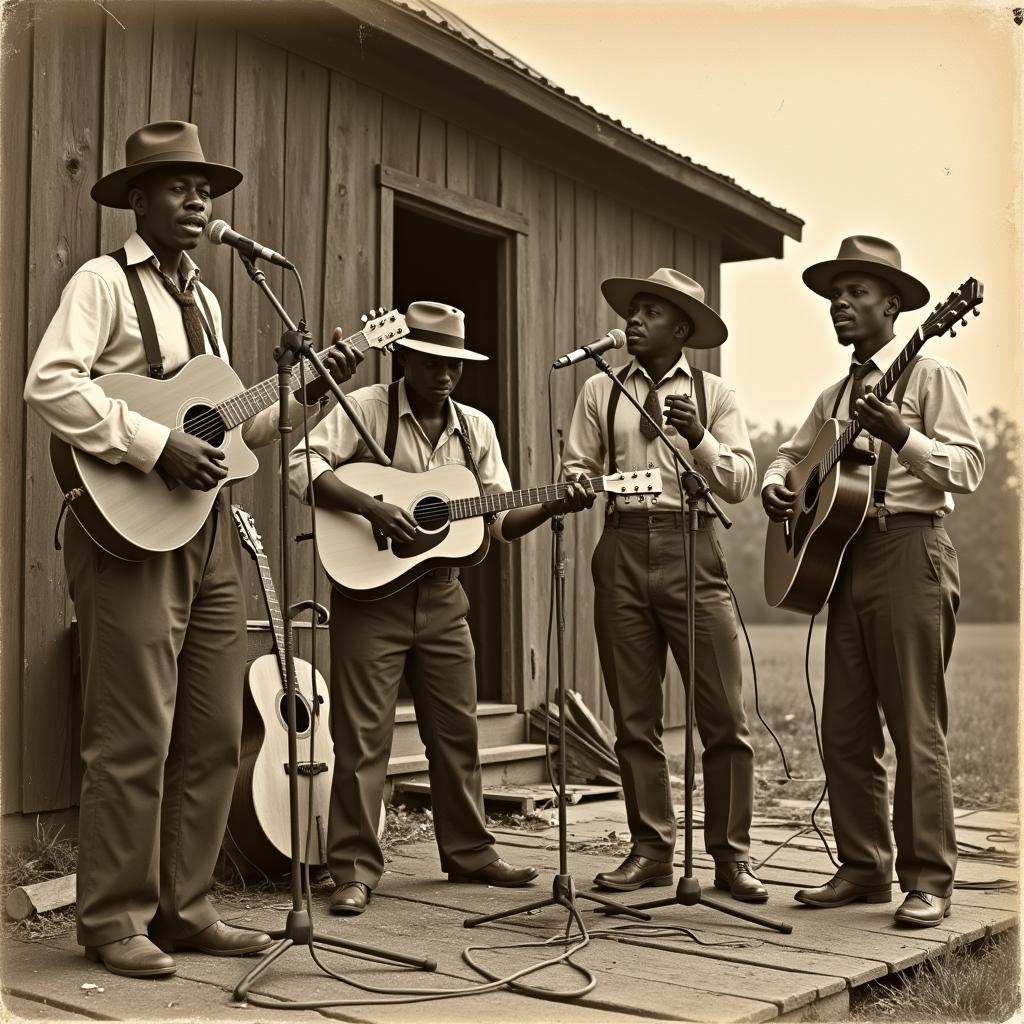 Early Blues Musicians in the American South