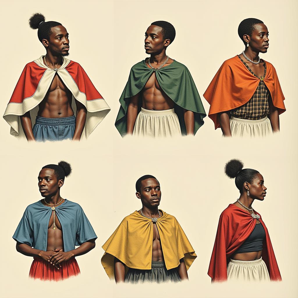 Early Forms of African Cape Tops