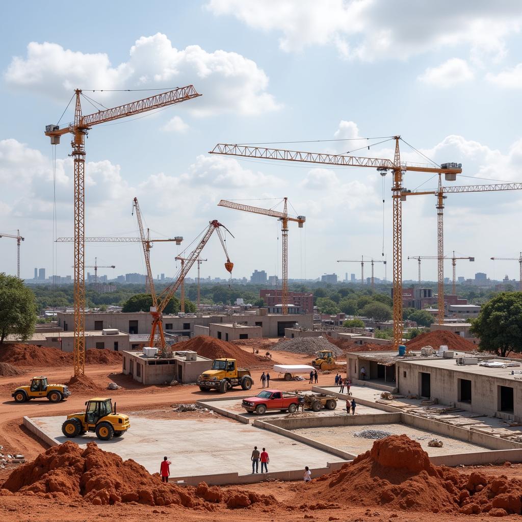 East African construction projects in 2017