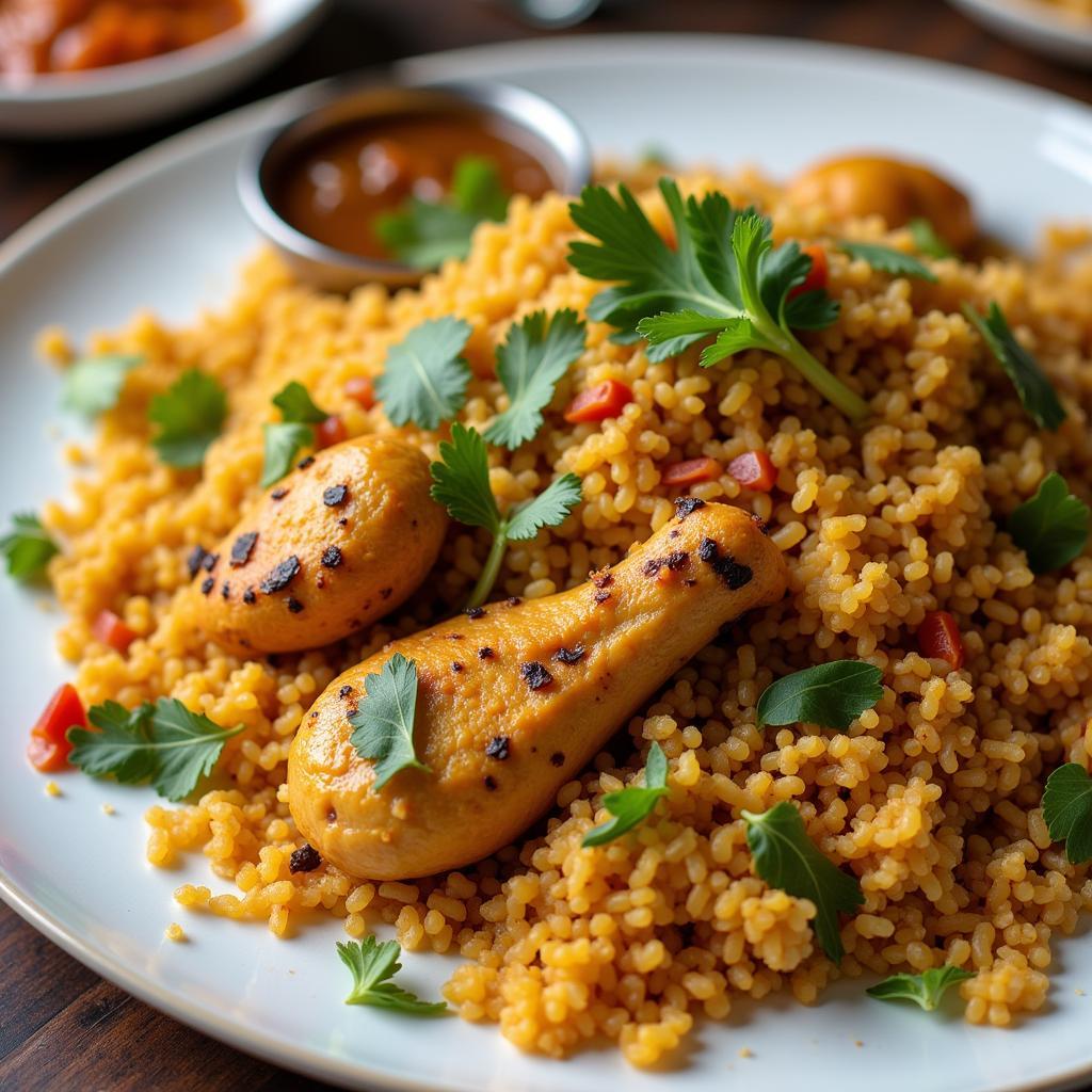 East African Chicken Pilau