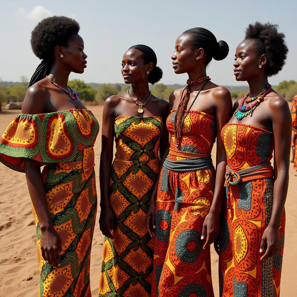 Elegant East African Dresses