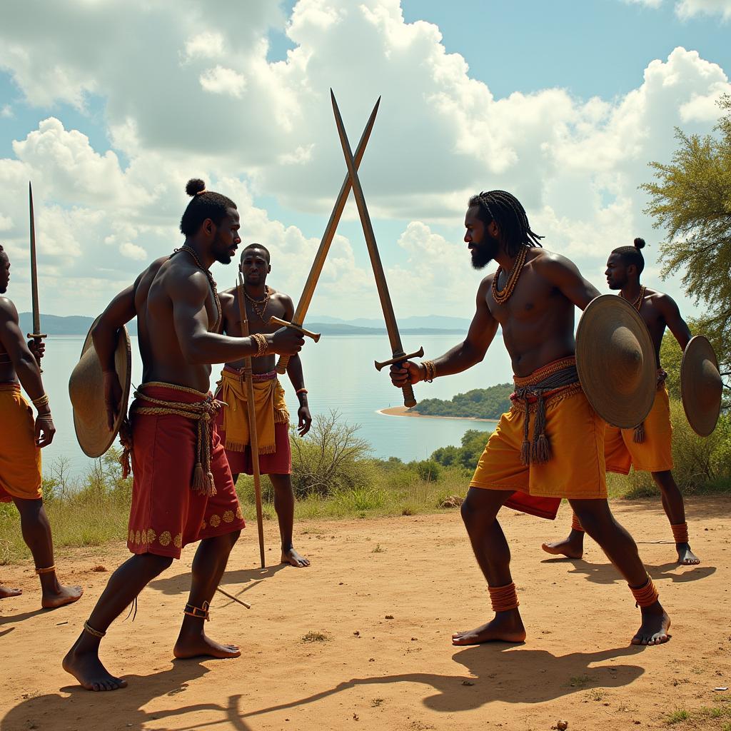 East African Indian Warriors Training