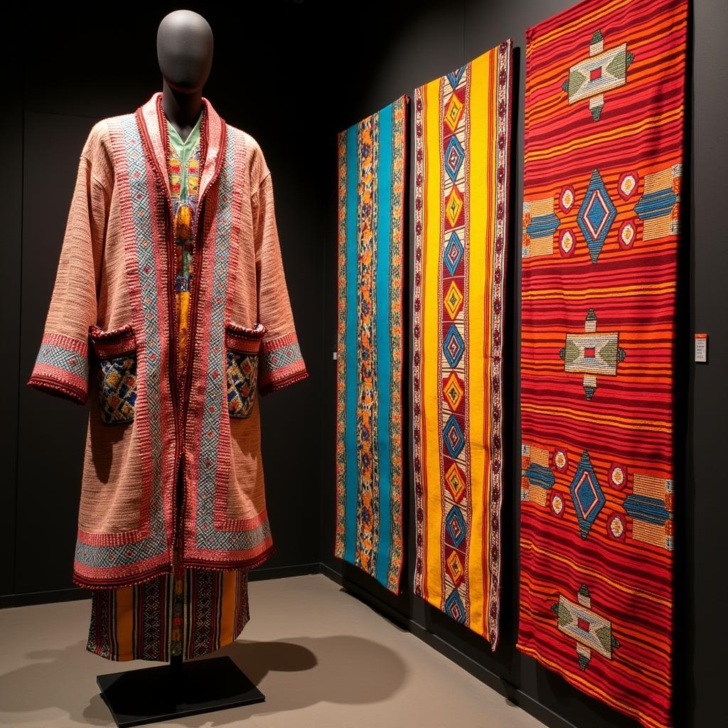 East African Maasai Shuka and Kitenge Fabric 