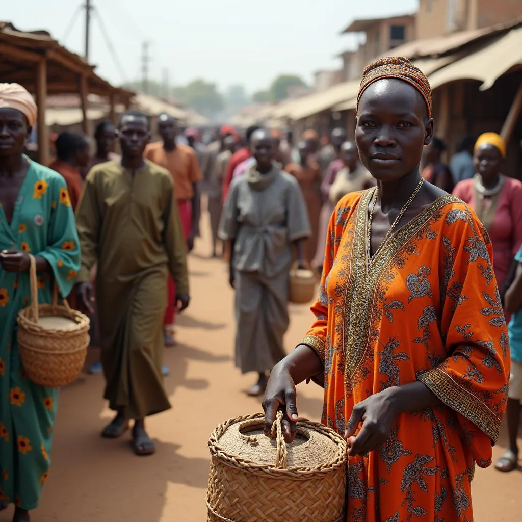 East African Market Vendors