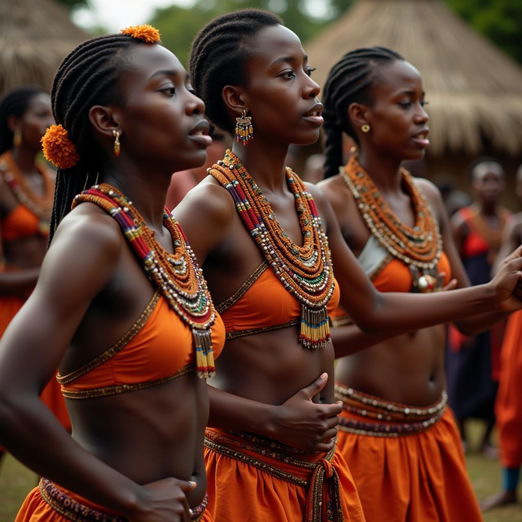 East African Tribal Dance Performance