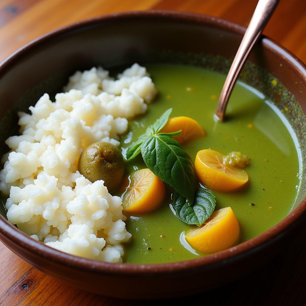  A Bowl of Steaming Edikaikong Soup