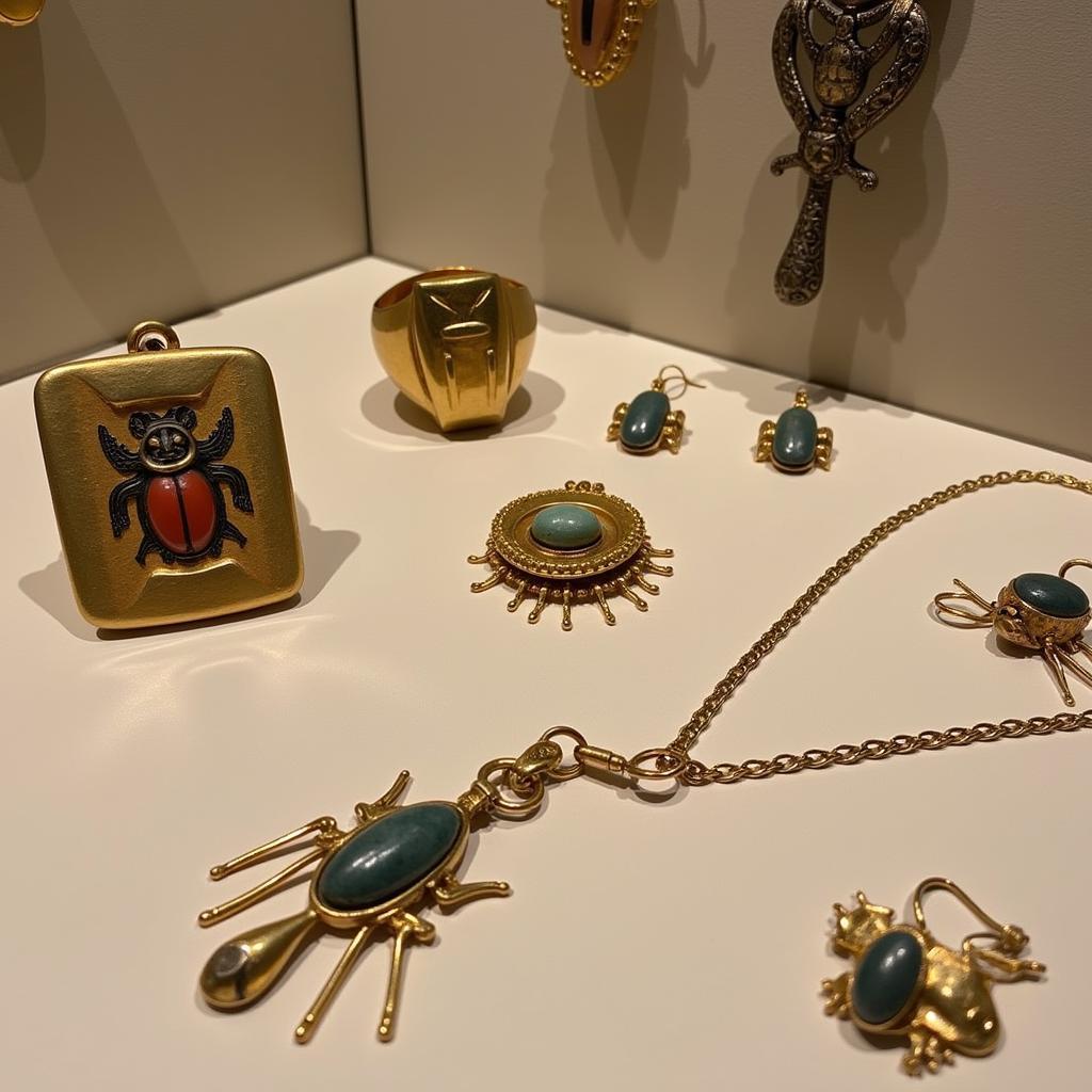 Egyptian Scarab Beetle Jewelry