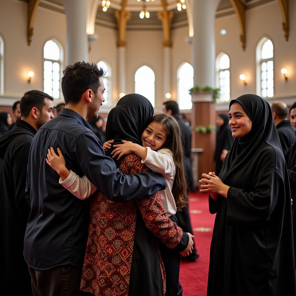  Eid al-Fitr Celebration in an American Mosque