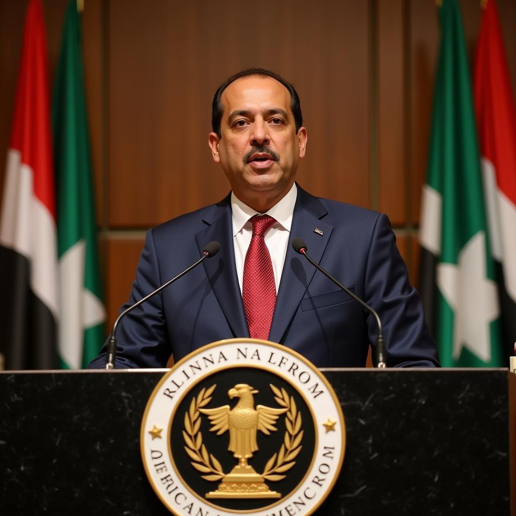 El-Sisi Addressing African Union Summit