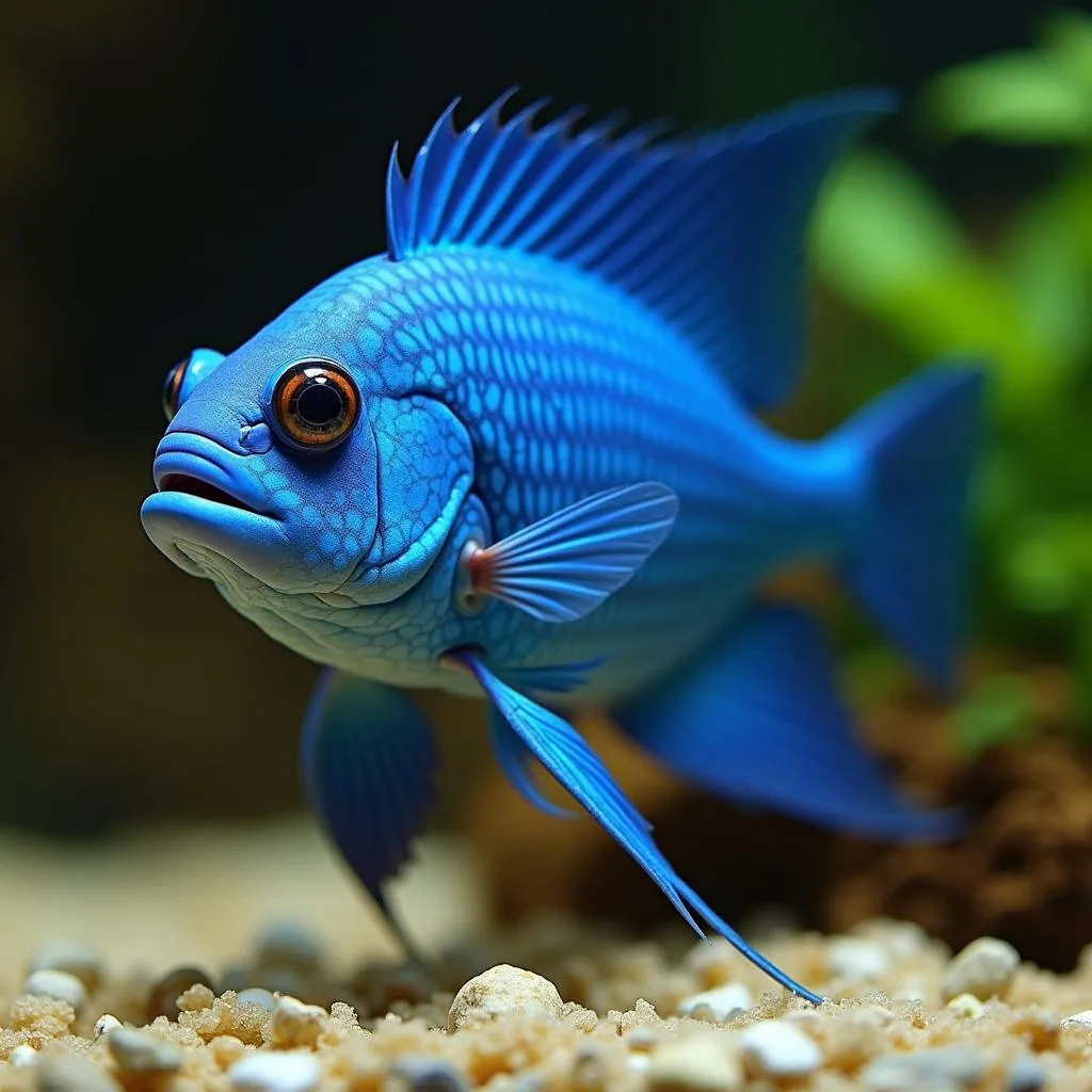 Electric Blue Cichlid