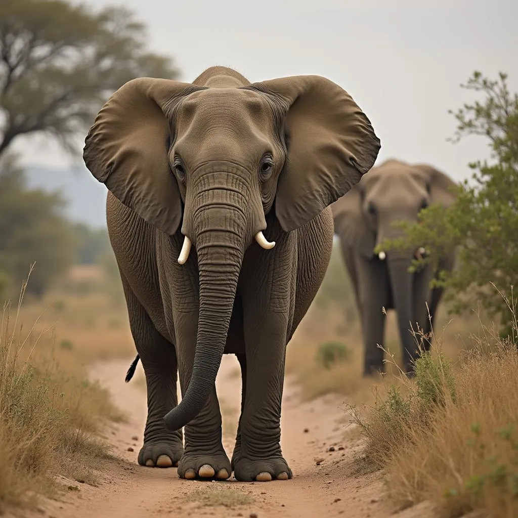 African elephant symbol