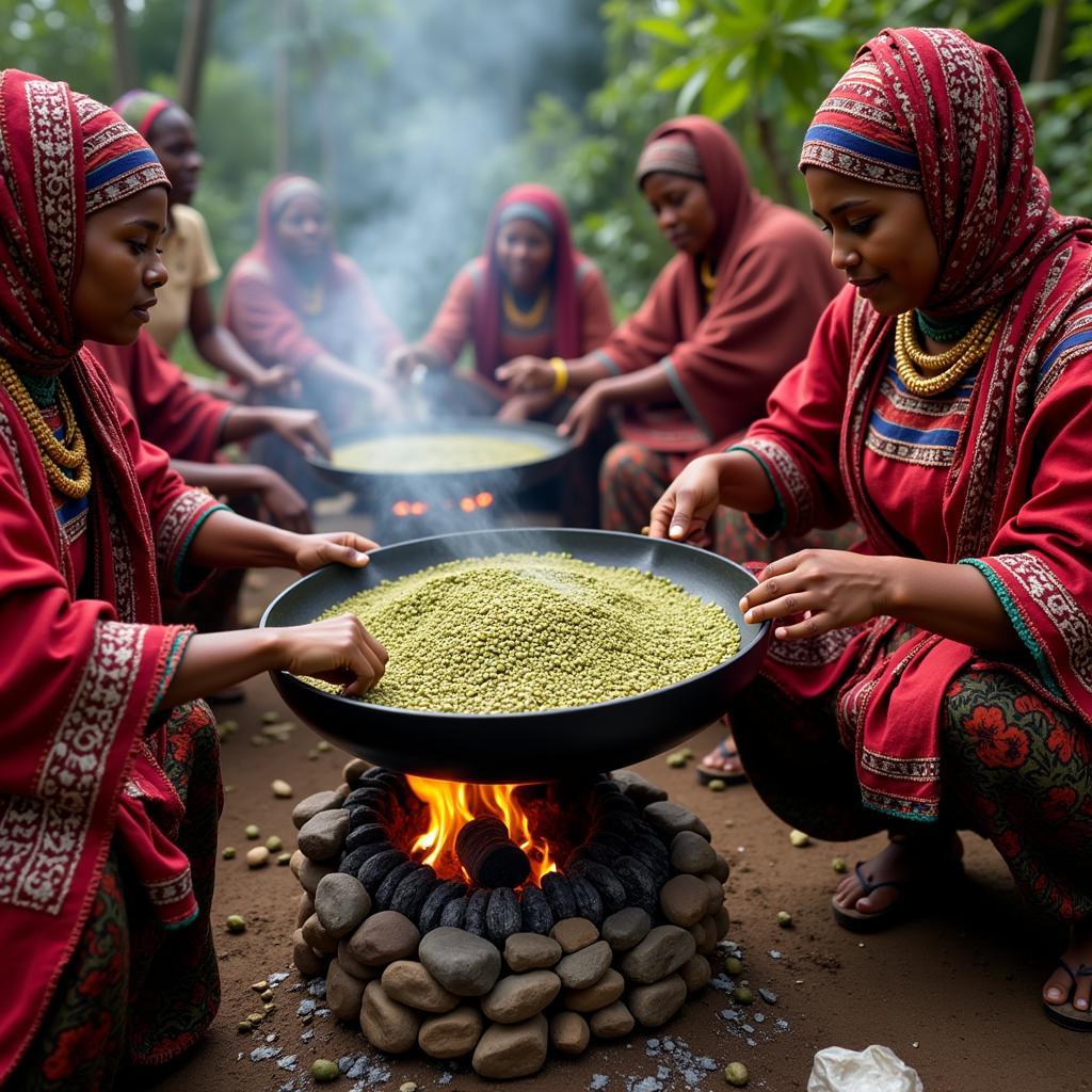 Ethiopian Coffee Ceremony