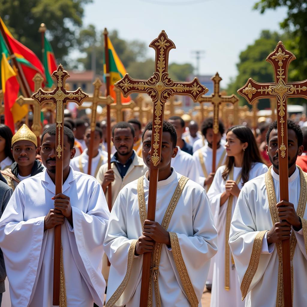 Ethiopian Orthodox Church Celebration