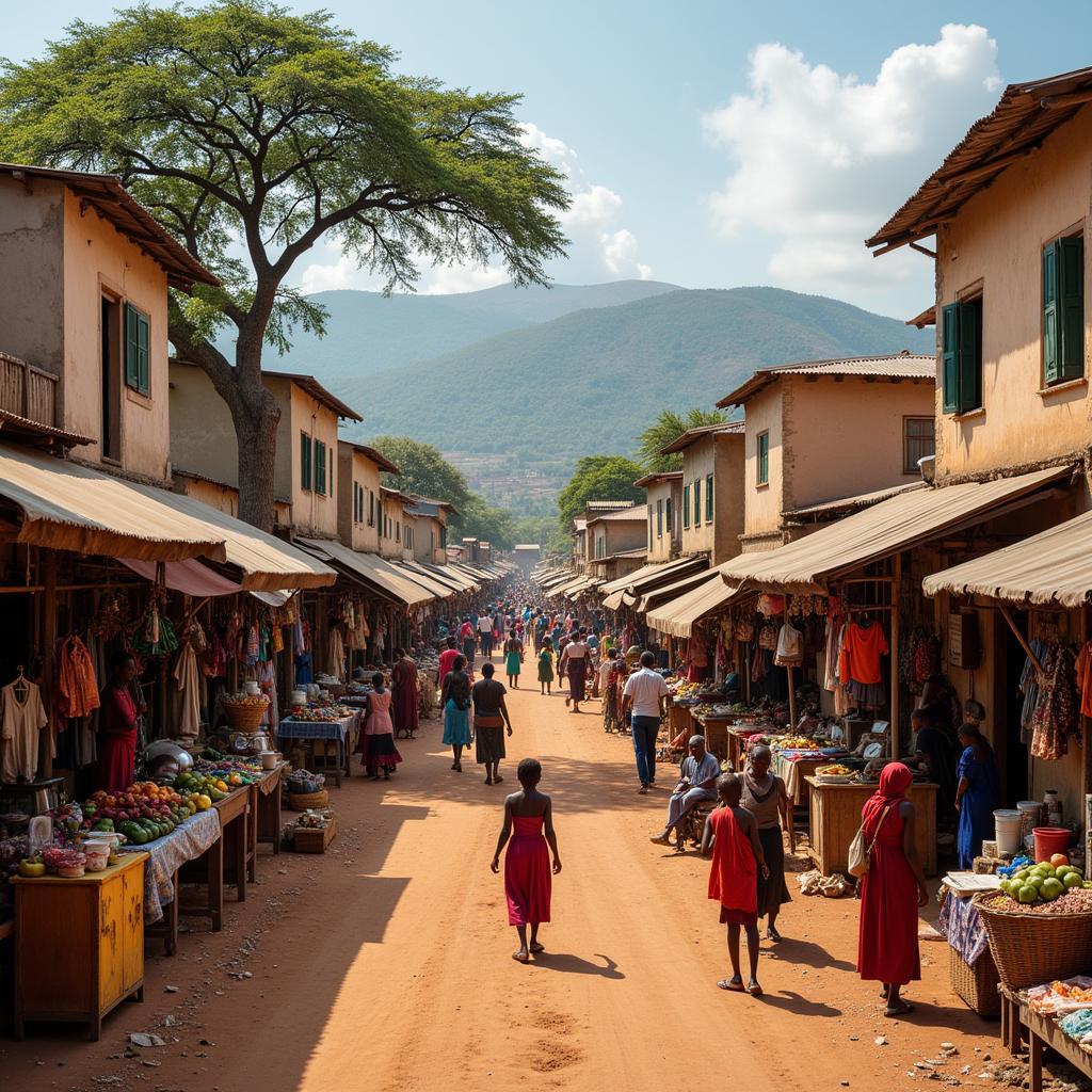 Exploring African Markets and Villages