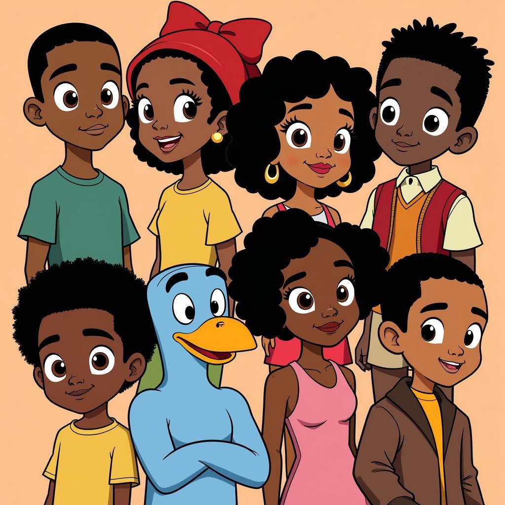 Famous African American Cartoon Characters