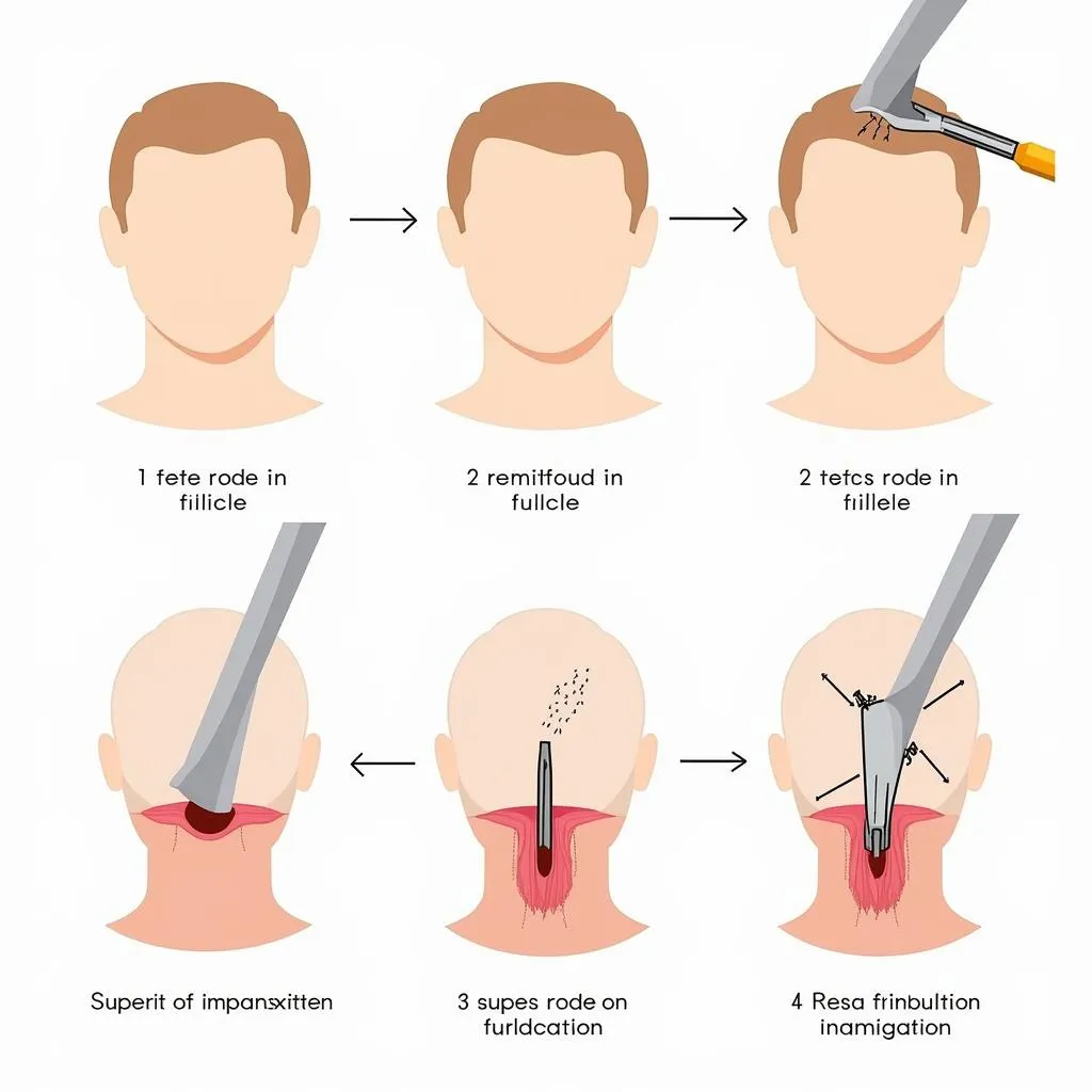 Follicular Unit Extraction (FUE) Hair Transplant Procedure