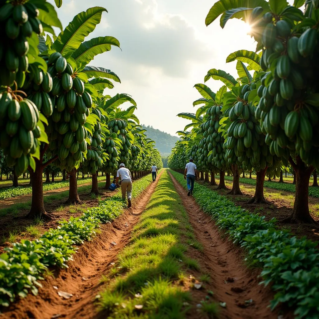 Ghanaian Cocoa Farm