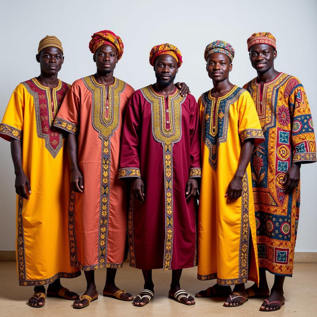 Men's Fugu Styles in Ghana