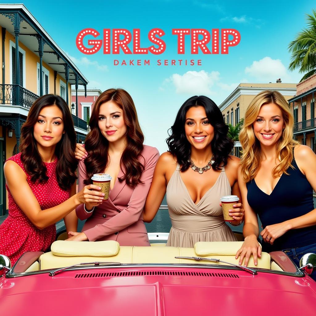 Girls Trip Movie Poster 2017