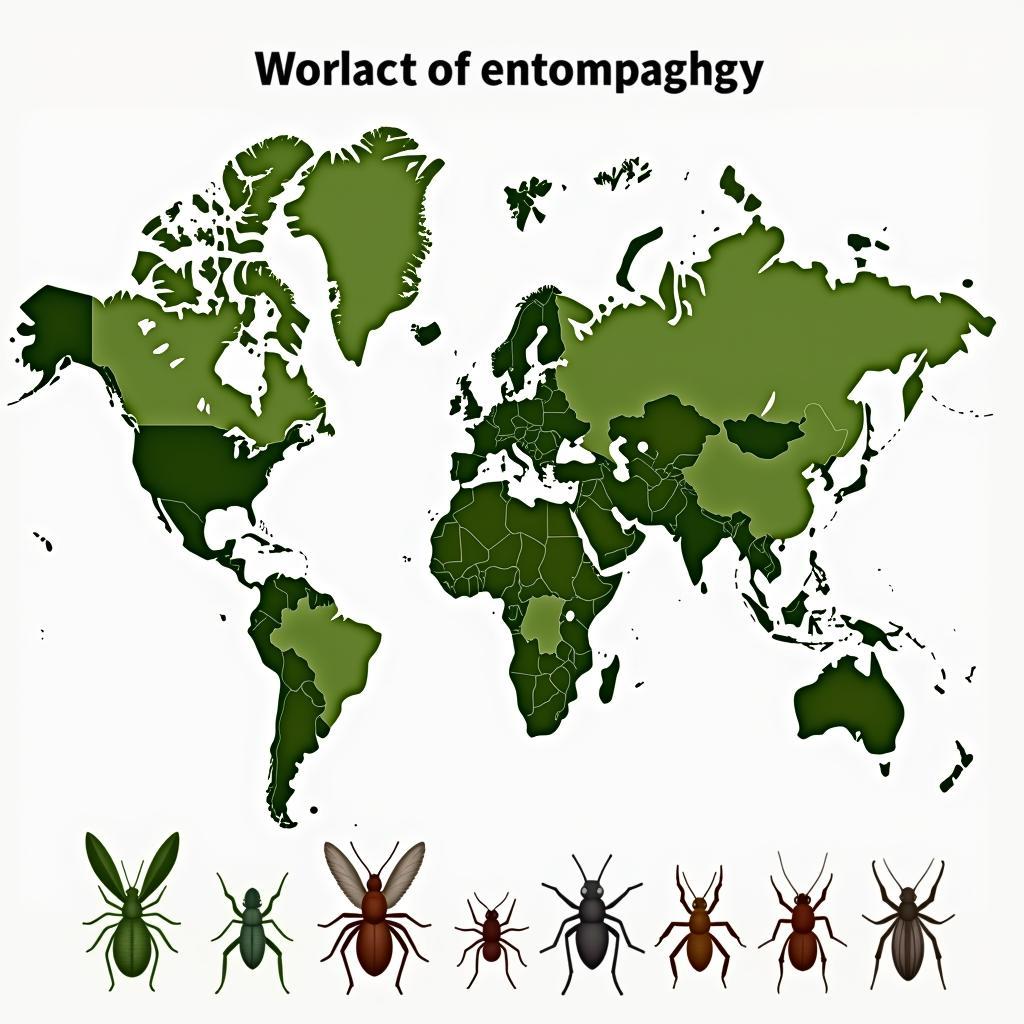 Global Map of Entomophagy