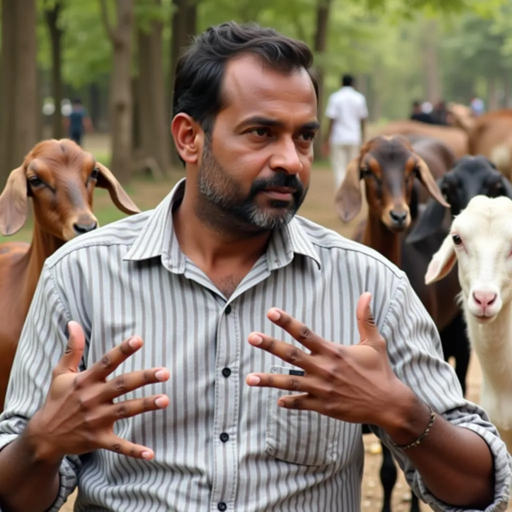 Goat Breeder Rajesh Kumar Sharing Advice