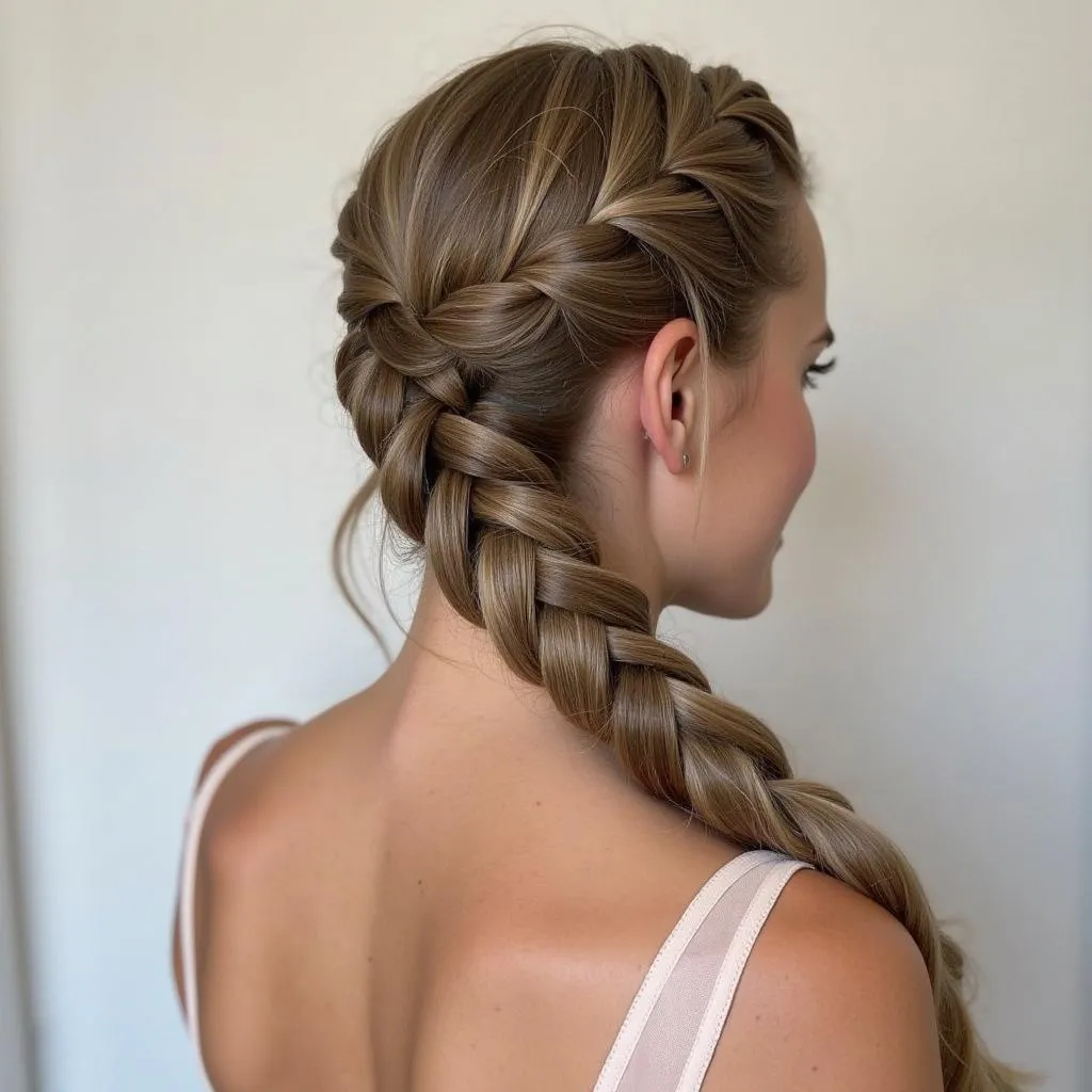 Goddess Braids Hairstyle