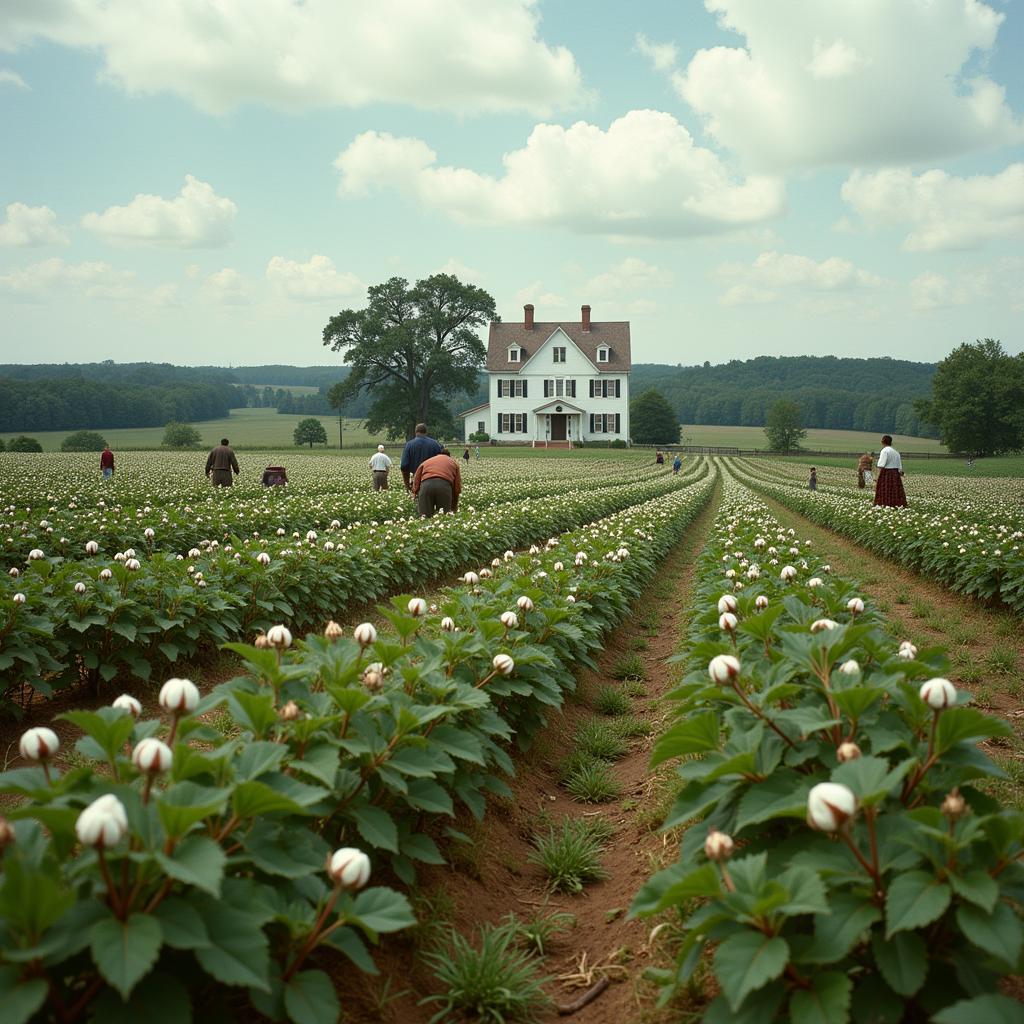 Depiction of Plantation Life in Gone with the Wind