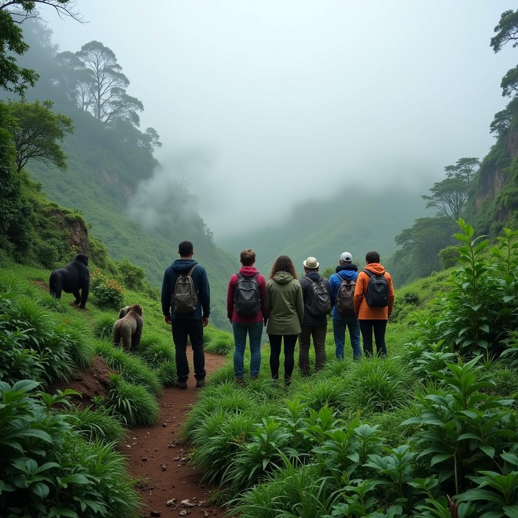 Gorilla Trekking Experience in Volcanoes National Park