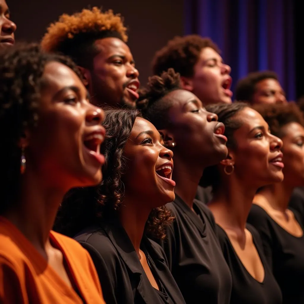 Gospel Choir Singing