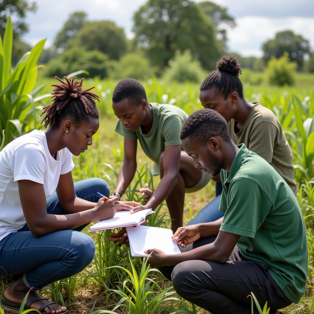 Green Consultancy Team Conducting Field Research