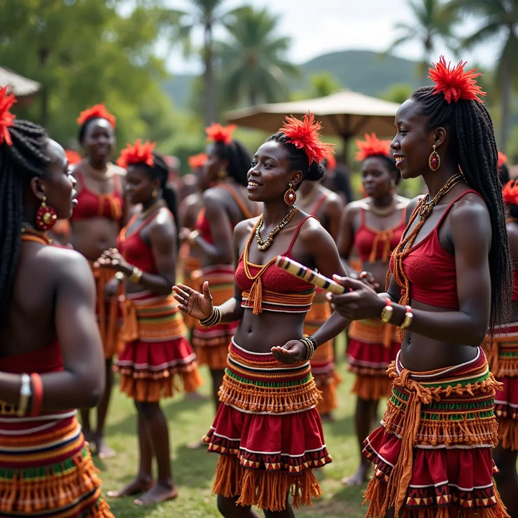 Haitian Vodou ceremony