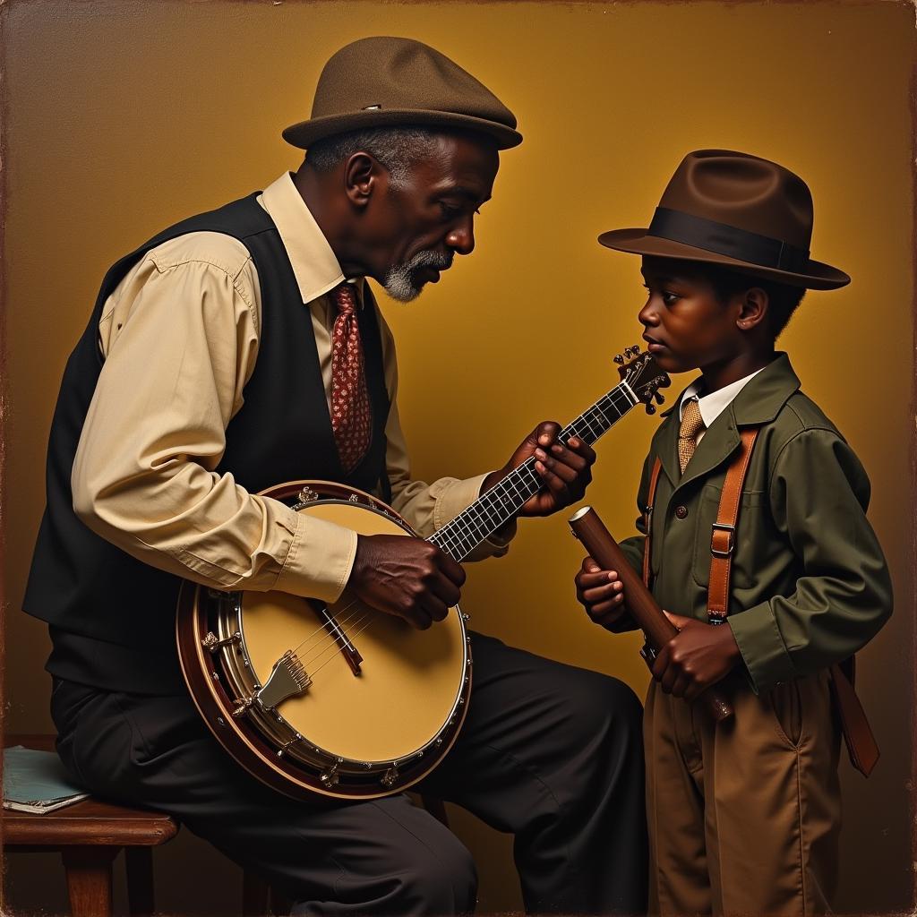 Henry Ossawa Tanner's The Banjo Lesson: A poignant depiction of African American life