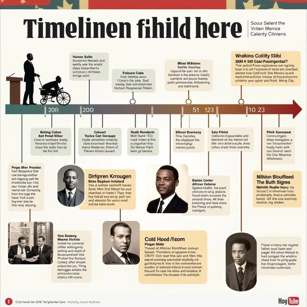 African American History Timeline Template