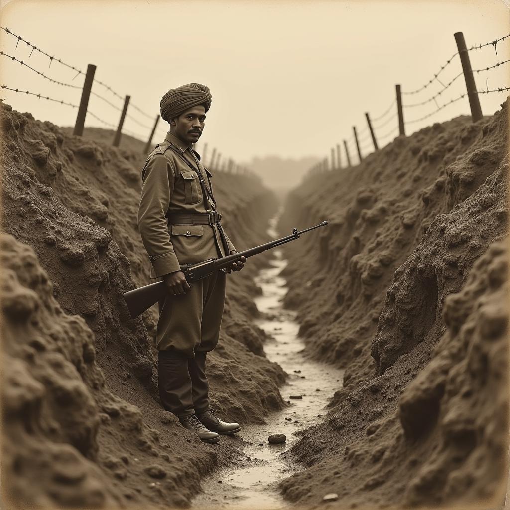 Indian Sepoy on the Western Front