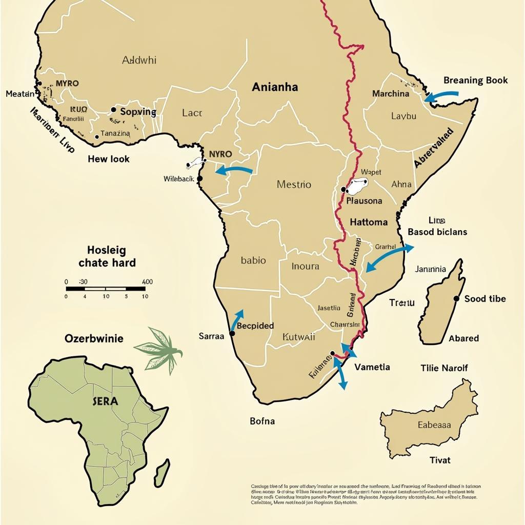 Kelzithi Migration Routes