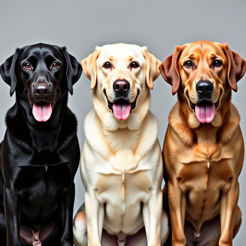 Labrador Retriever Color Variations