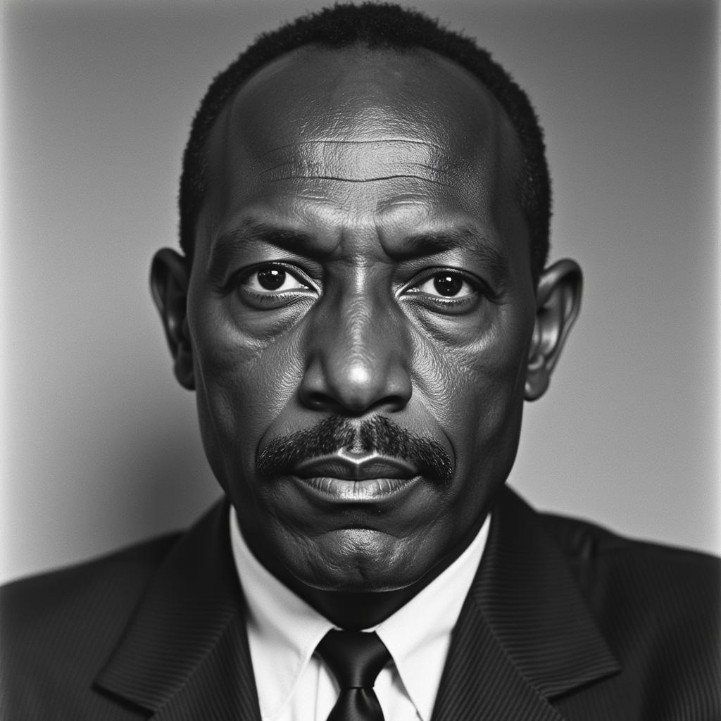 Leopold Sedar Senghor Portrait