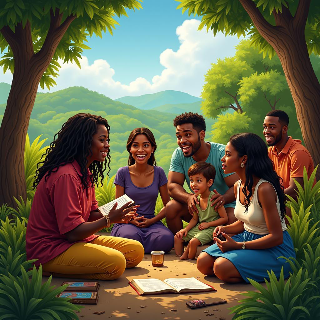 Liberian English Storytelling