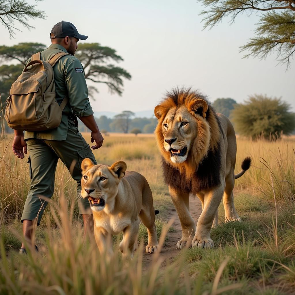 Lion Conservation Efforts