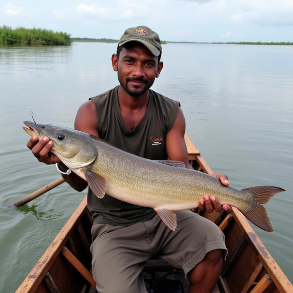 Local Fisherman and Lungfish